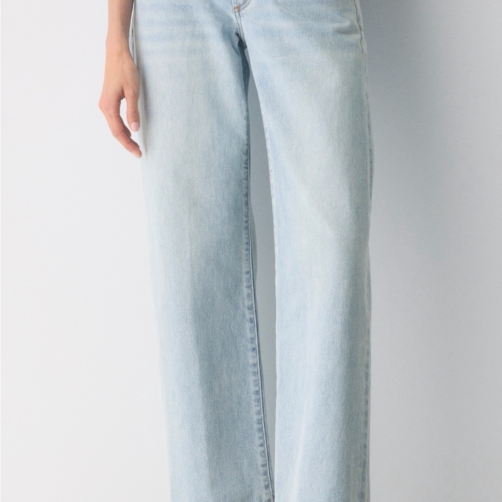 Aritzia Light Blue Flare Jeans